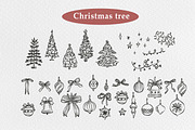 Hand drawn retro Christmas, an Object Illustration by RaDavCrafts (Thumbnail 5 of 9)