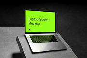 Macbook Pro Mockup, a Mac Mockup by Farabion Studio (Thumbnail 1 of 2)