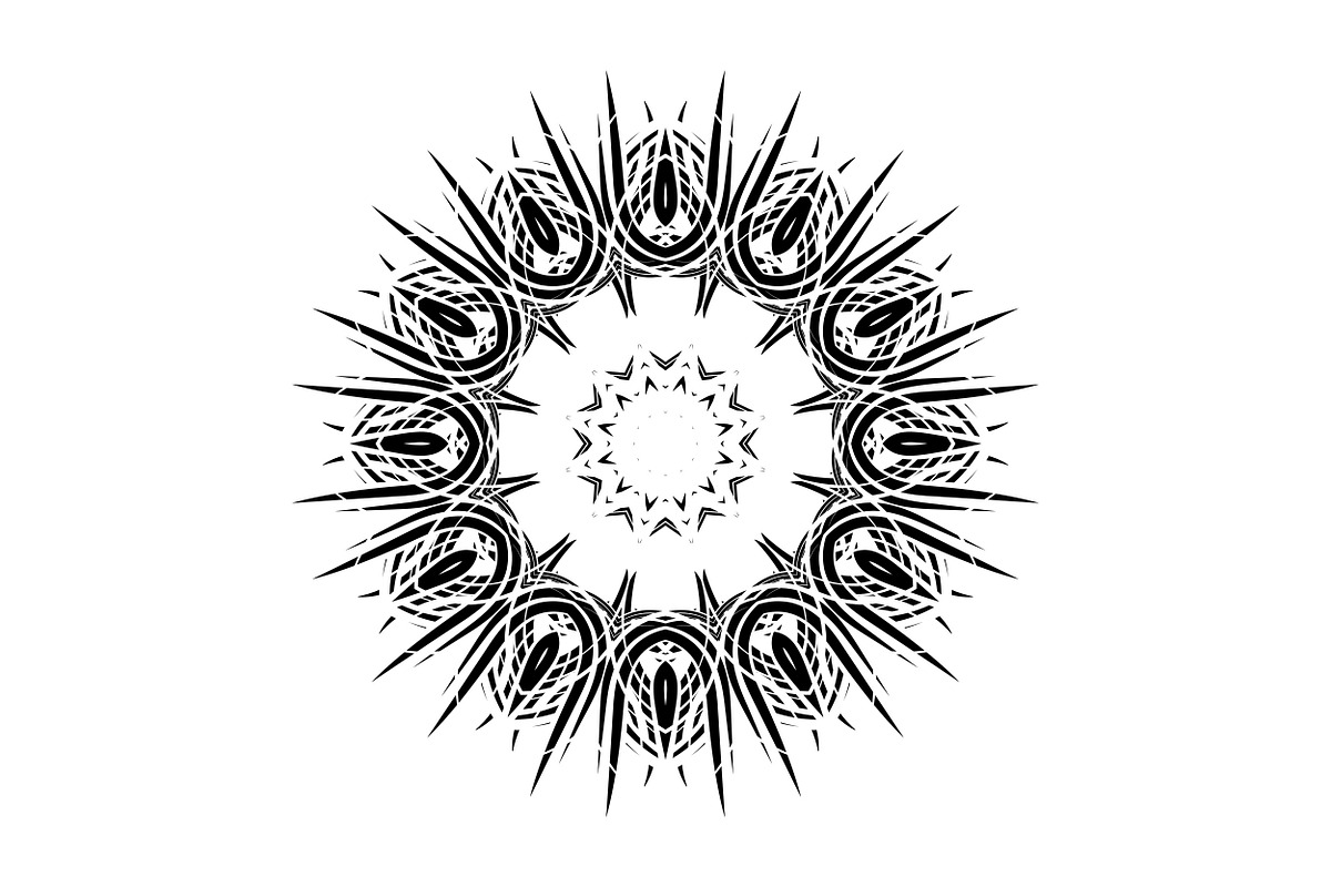 Premium Mandala Illustration Pack, a Decorative Illustration by NJ Himel (Photo 57 of 101)