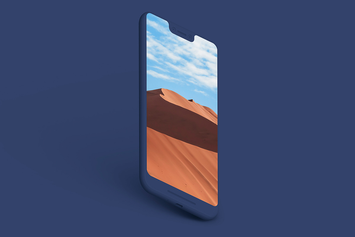 Pixel 3XL - 21 Clay Mockups - PSD, an iPhone Mockup by Asylab (Photo 48 of 73)
