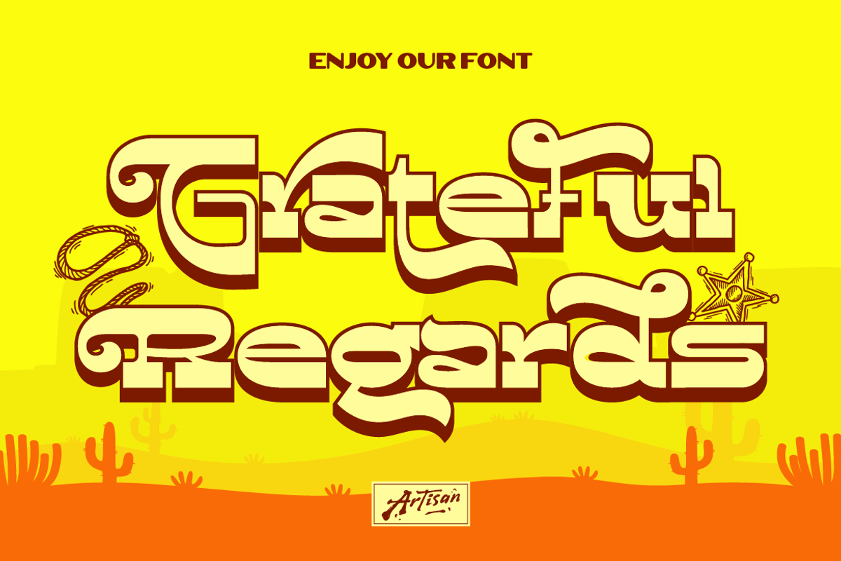 Marona - Western Typeface, a Serif Font by Artisan Themes (Photo 12 of 12)