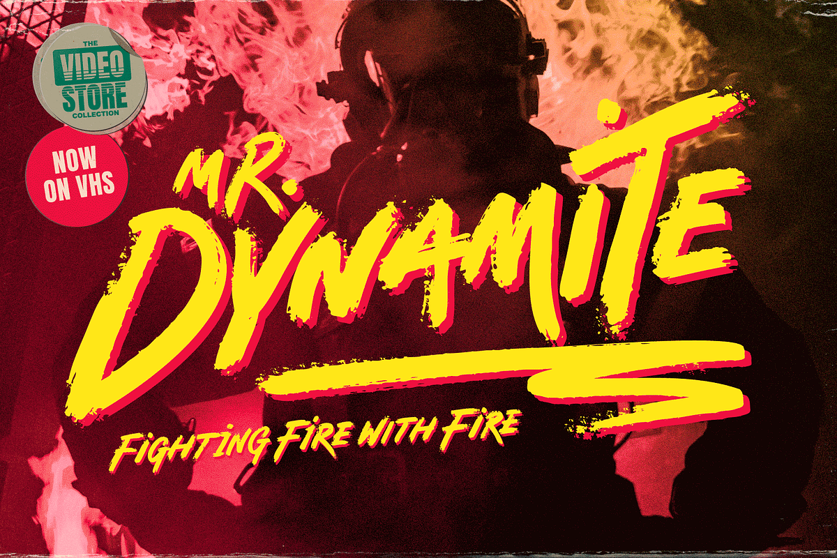 Action Hero - 80s Movie Poster Font, a Font by Wingsart Studio (Photo 9 of 15)