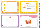 25 Tracing Practice Sheet Activities, an Education Illustration by Design Unique (Thumbnail 8 of 8)