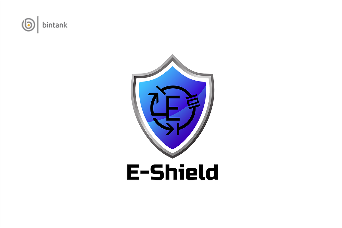 E Letter - Electric E Shield Logo, a Branding & Logo Template by Bintank Studio (Photo 1 of 2)