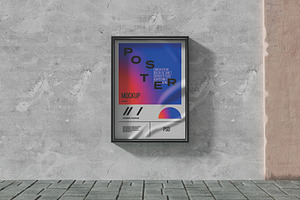 Urban Poster Mockup, an Advertising Mockup by skybluecreative