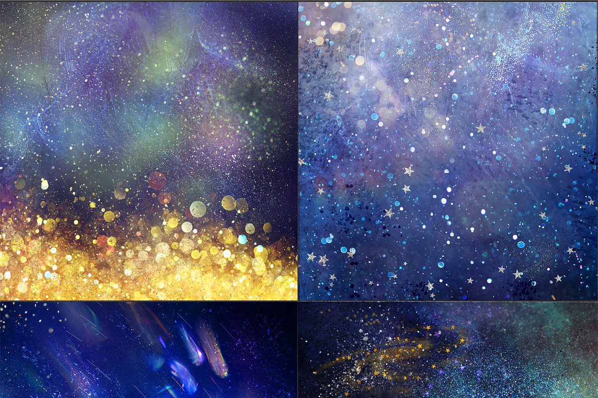 Space Digital paper, a Pattern Graphic by MixPixBox (Photo 4 of 5)