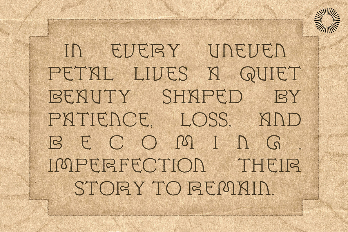 Thane Lantera - Old Press Print, a Serif Font by Setara Langit CreativeStd (Photo 5 of 14)