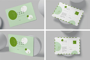 6 x 4 Inches Postcard Mockups, an Advertising Mockup by megostudi0