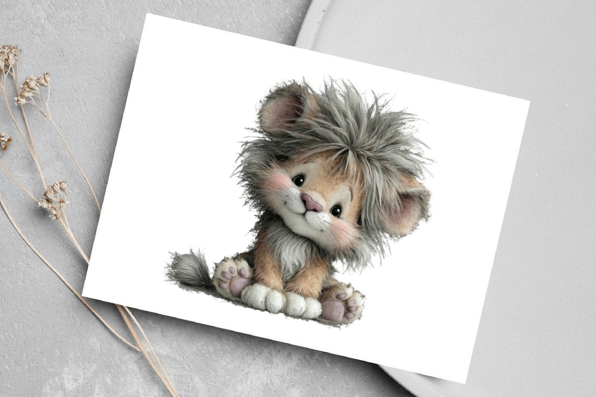 Watercolor Baby Animal PNG Clipart, an Illustration by Canvas Craft (Photo 5 of 8)