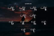Black Beach | Script Font, a Handwritten Font by Scratchones (Thumbnail 8 of 9)