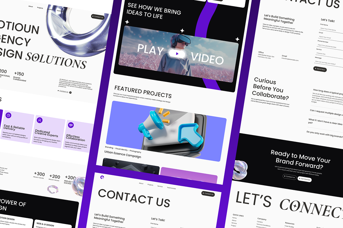 Creative Agency Landing Page preview 4