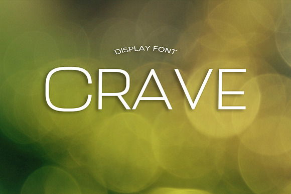 CRAVE font preview 4