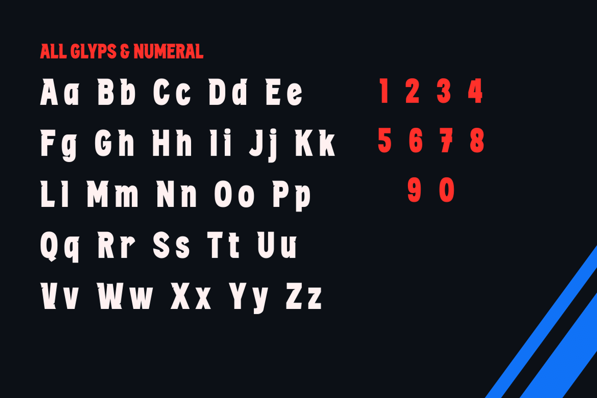 BAMEN | Athletic Font, a Font by twinstd (Photo 13 of 14)