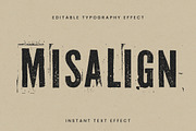 Distressed Stamp Text Effect, a Templates & Theme by studiogstock (Thumbnail 2 of 2)