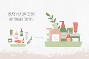 Skincare Lover Clipart Collection, an Illustration by Nova Studio (Thumbnail 4 of 10)