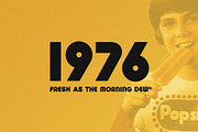 Summer 0f 76 - Multi-Line Font, a Font by Darumo Shop (Thumbnail 5 of 8)