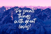 Agethsa - Textured Brush Font, a Script Font by StringLabs (Thumbnail 10 of 13)