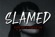 Slamed, a Handwritten Font by Forberas Club (Thumbnail 1 of 7)