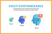 65 Machine Learning Icons, a Solid Icon by Flat Icons (Thumbnail 3 of 7)