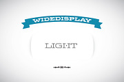 WideDisplay Light, a Slab Serif Font by Gaslight (Thumbnail 1 of 5)