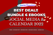 Bundle eBook Canva Templates, a Templates & Theme by rivatxfz (Thumbnail 1 of 7)