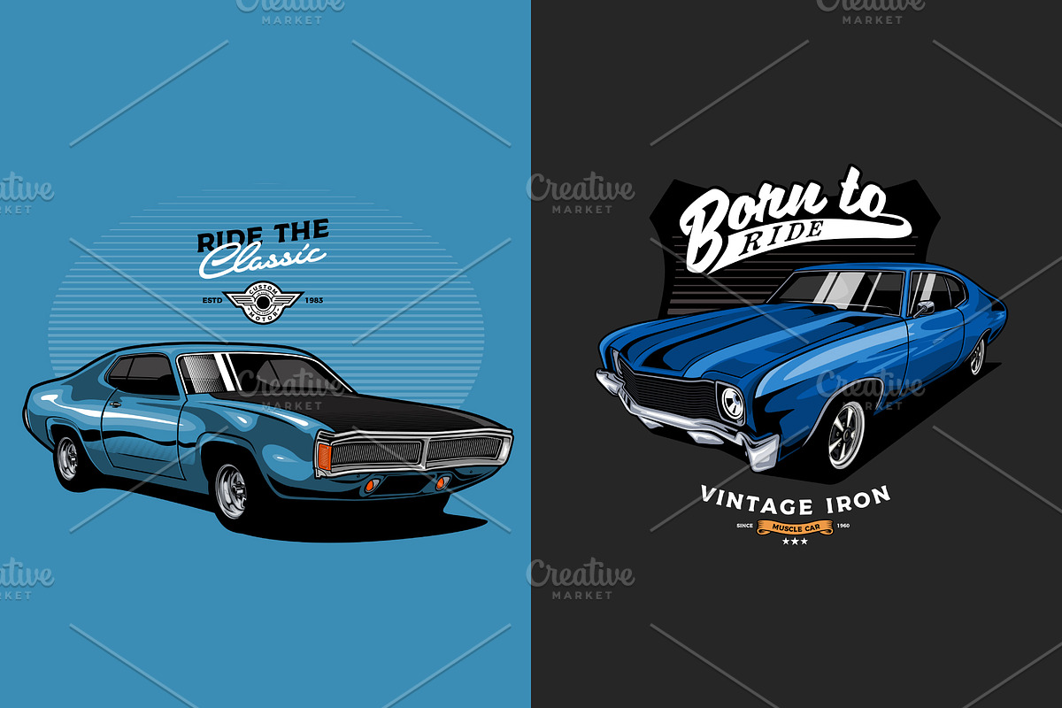 Ultimate Cars Collection, a Transportation Illustration by The BolzStudio (Photo 13 of 50)