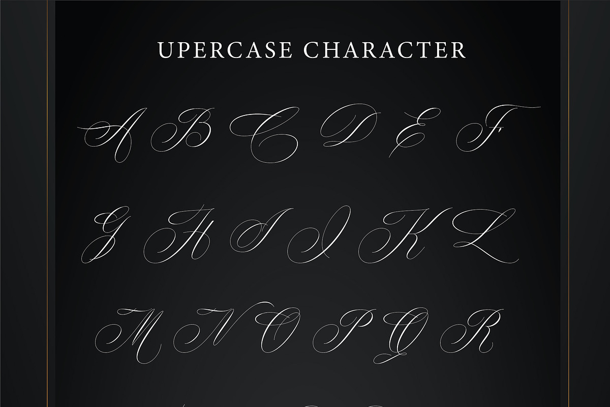 Nightingale, a Script Font by Teweka (Photo 6 of 10)