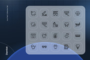 Dentist Icon, an Outline Icon by Nathaya Studio (Thumbnail 2 of 2)