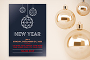 Christmas Event Invitation Set, an Invitation Template by McLittle Stock (Thumbnail 4 of 4)