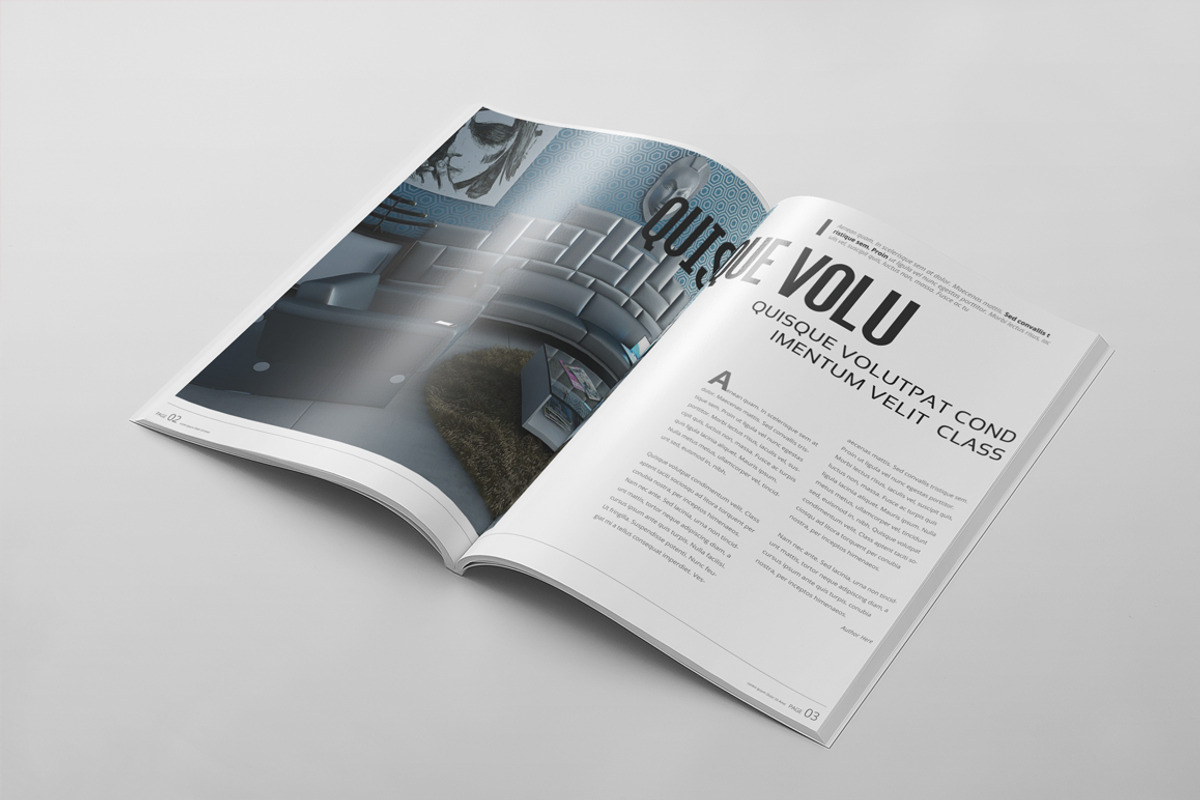 Magazine Template 46, a Magazine Template by pmvch (Photo 10 of 10)