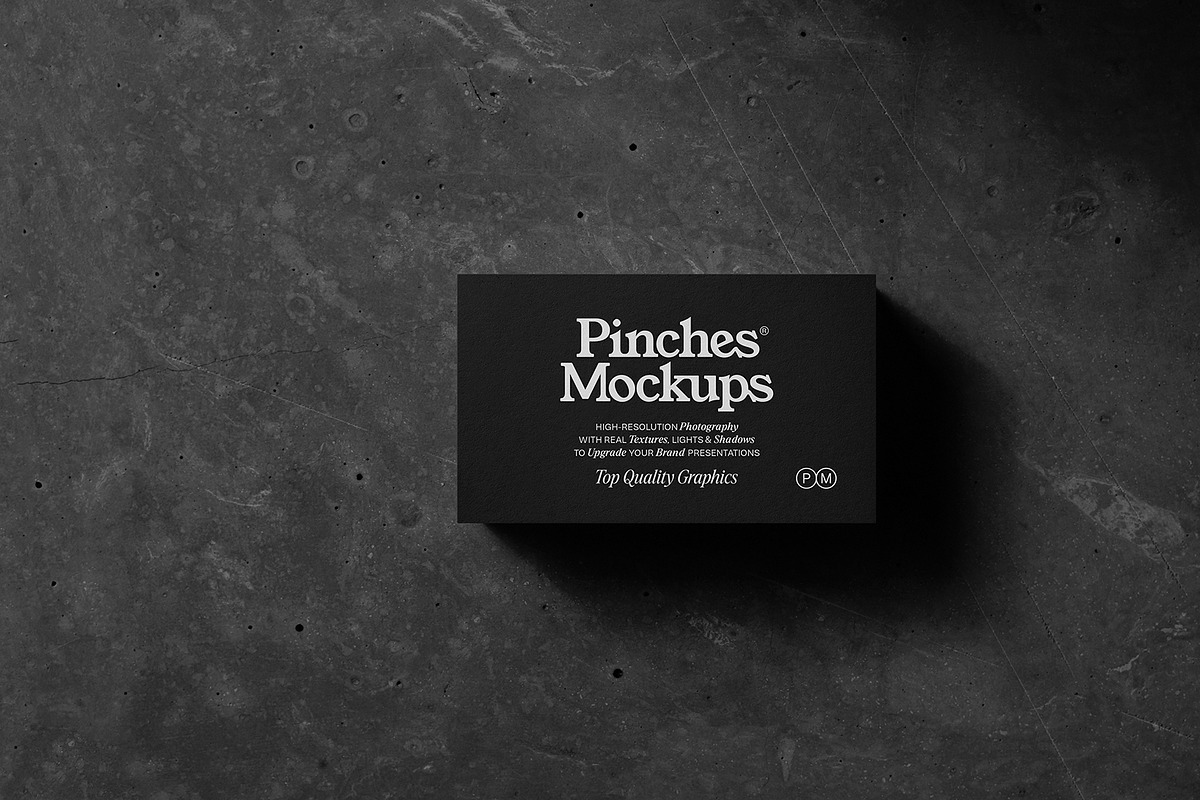 PM_BC/Ø2 - Business Card Mockup, a Print Template by PinchesMockups© (Photo 1 of 6)
