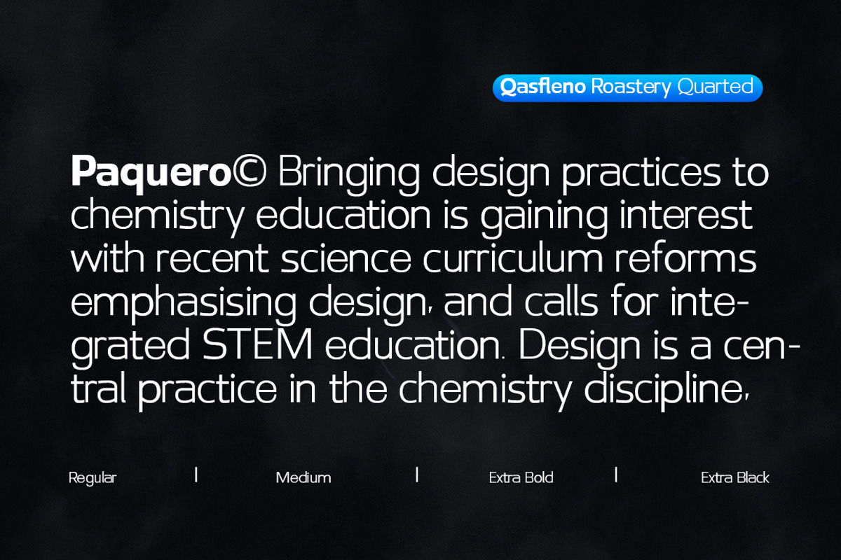 Paquero Sans Family, a Sans Serif Font by Propertype (Photo 5 of 11)