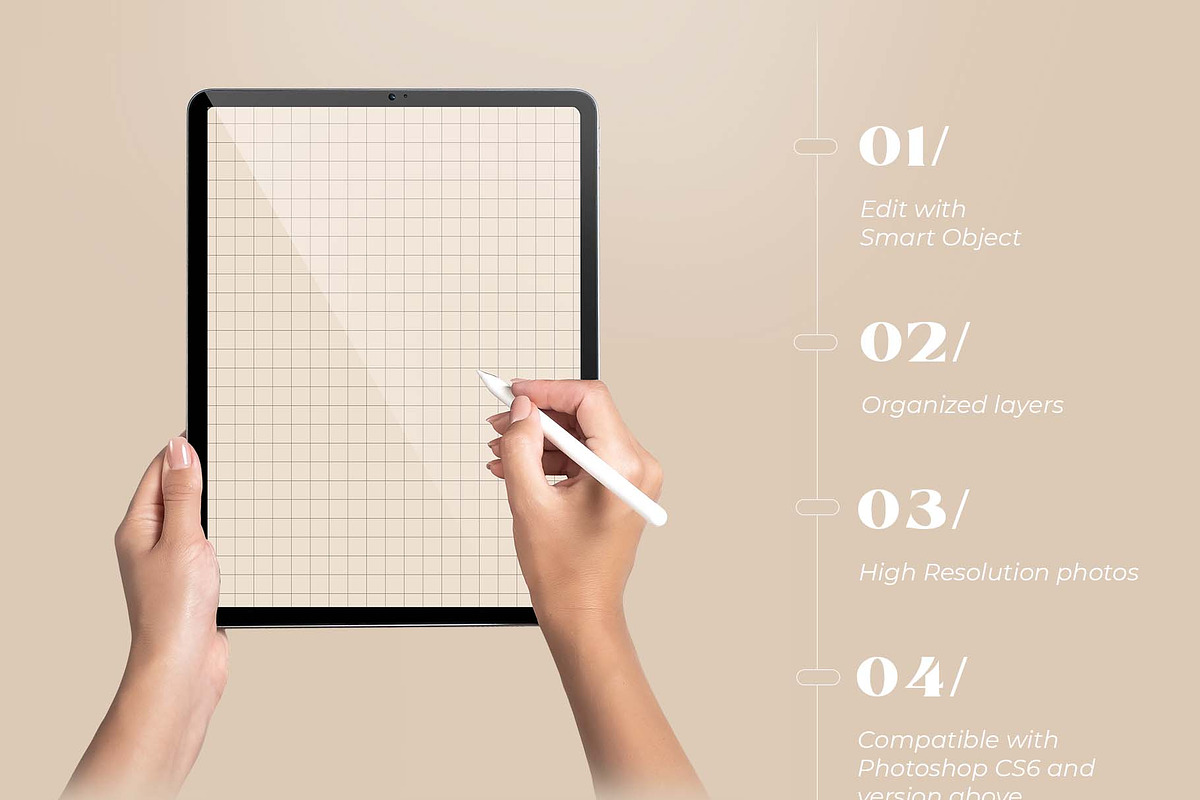 Ipad Pro Smart Object Mockup Psd, an iPad Mockup by Neutral Mockups (Photo 2 of 5)