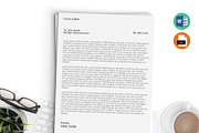 Fresher Resume Template Word, AI, a Resume Template by Hervat (Thumbnail 3 of 3)
