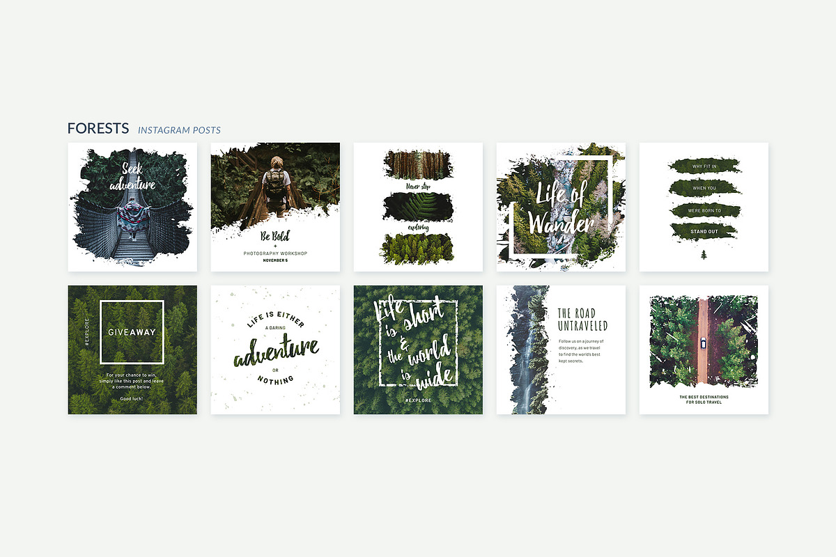 CANVA & PS Complete Instagram Bundle, a Social Media Template by Poego Social (Photo 32 of 52)