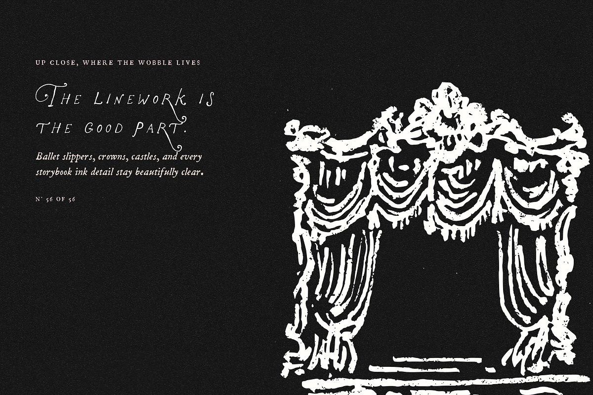 Nutcracker Ballet Vector Ink Clipart, a Seasonal Illustration by The October Creative (Photo 8 of 11)