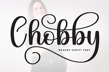 Chobby | Script Font