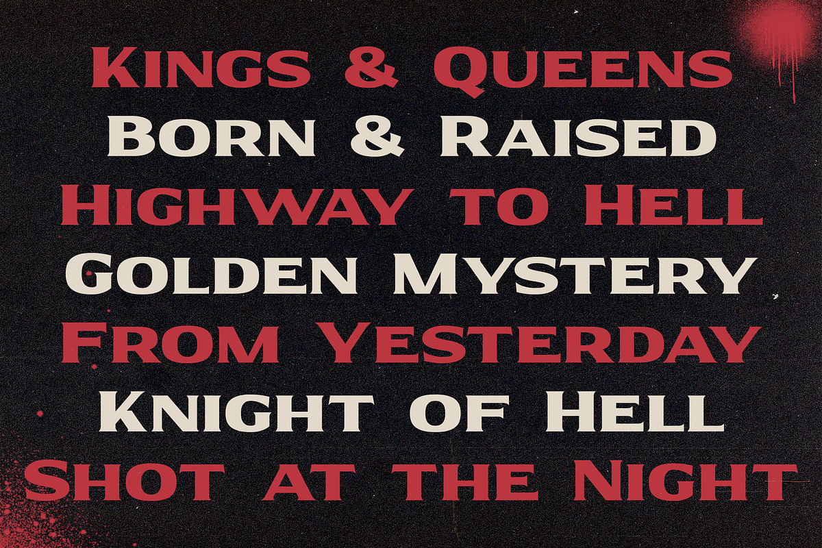 Armistice Condensed Blackletter, a Blackletter Font by Angin Studio (Photo 10 of 17)