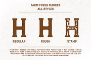 Farm Fresh Market - Sans Serif Font, a Serif Font by ariodsgn (Thumbnail 3 of 8)