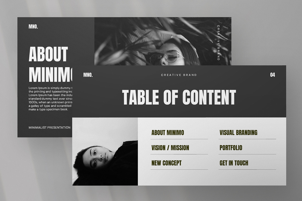 Minimo Minimal Keynote Template, a Presentation Template by Portocraft (Photo 9 of 9)
