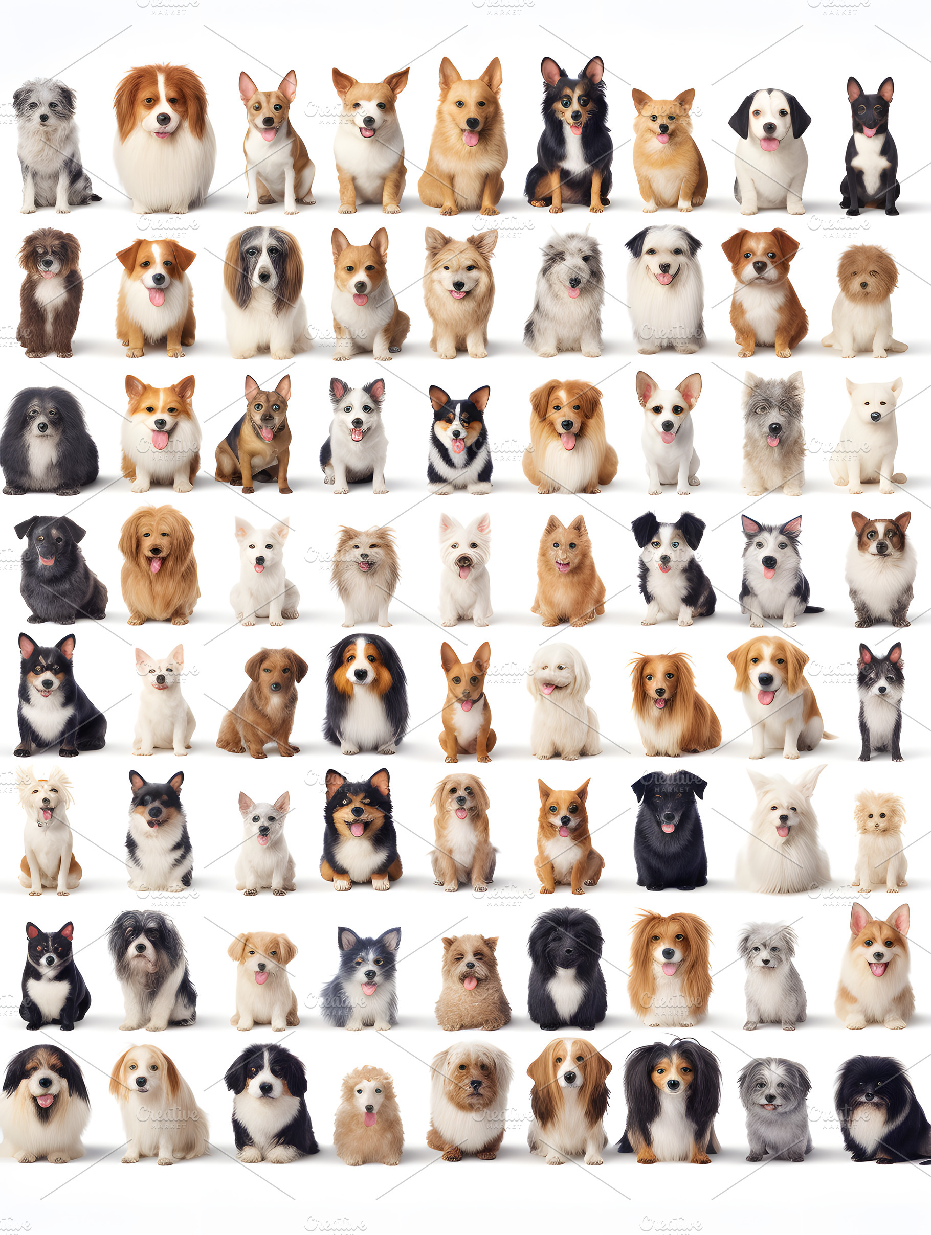 All kind of Dogs Variation, an Animal Photo by NimraAmjad