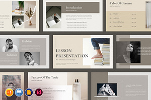 Lesson Presentation Template