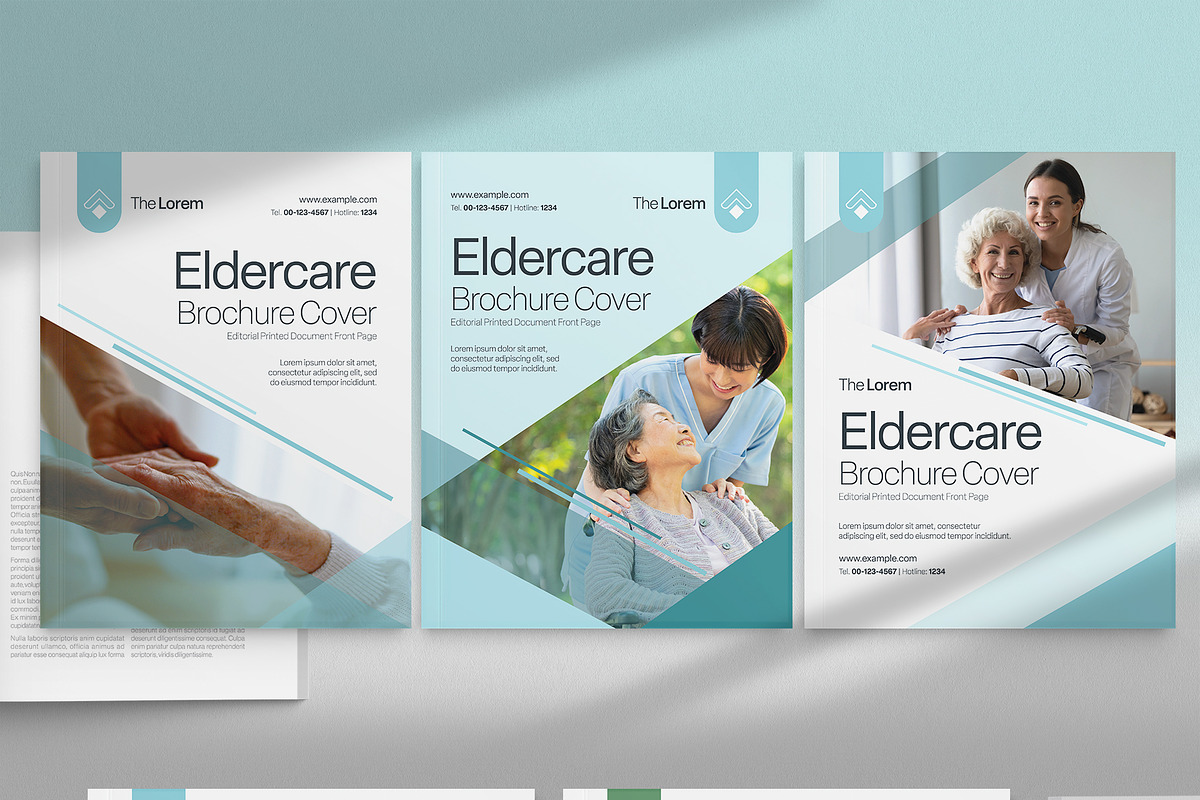 Eldercare Brochure Cover Template, a Brochure Template by BrandPacks (Photo 6 of 6)