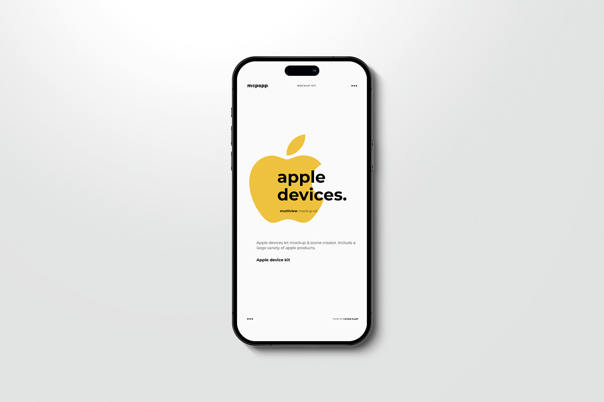 Apple Devices Mockup Kit, a Pens & Pencil Mockup by Catkie - Digital Art (Photo 20 of 26)