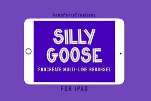 Silly Goose Procreate Brush Set