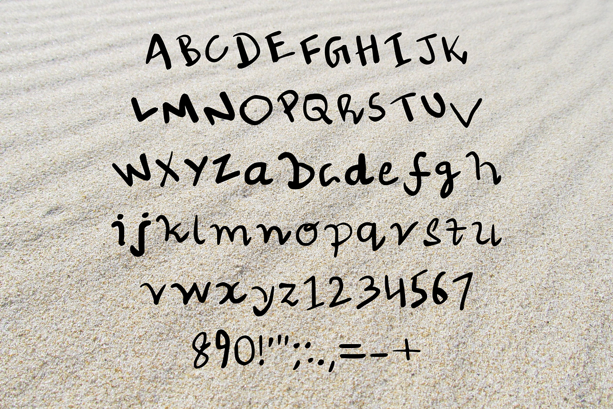 Italica Handwritten Mixed Font, a Handwritten Font by The WYLD Tribe (Photo 4 of 4)