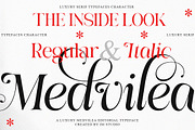 Medvilea Editorial | 15 Style Font, a Serif Font by IM Studio (Thumbnail 9 of 13)