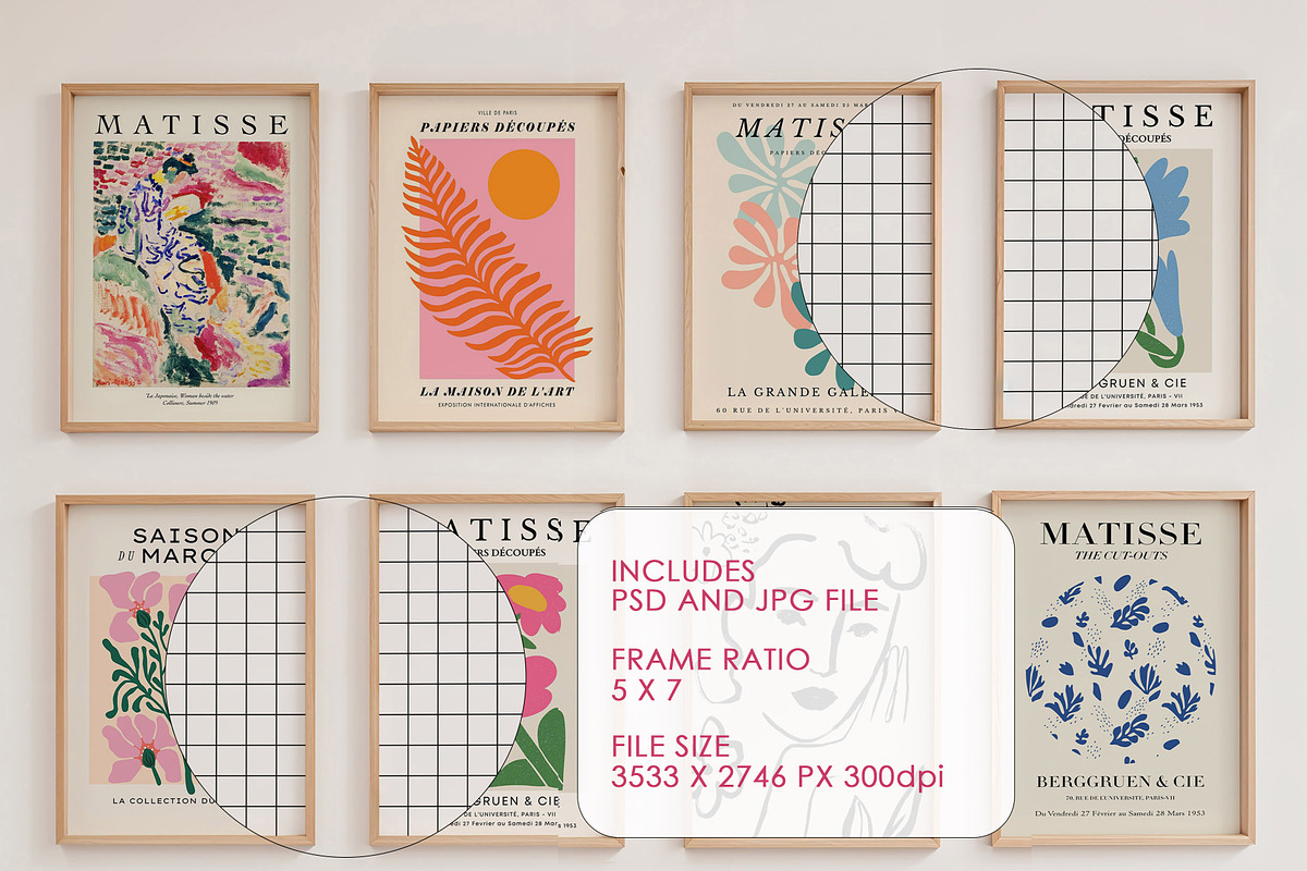 8 Frames Mockup Set | 5x7 Ratio, a Household Mockup by isjakimockups (Photo 5 of 7)