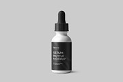 Skincare Serum Dropper Bottle Mockup, a Packaging Mockup by graphypix (Thumbnail 2 of 4)