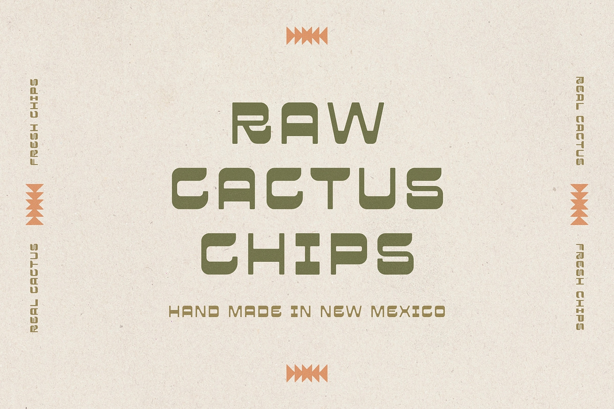 Santa Mesa – A Southwest Typeface, a Sans Serif Font by HipFonts (Photo 6 of 12)